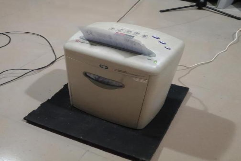 科密牌C-638碎紙機平均表面聲壓級測量